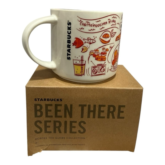 Starbucks Been There Series Atlanta Mug 14 oz Dogwood City Coffee Cup NEW IN BOX - Picture 5 of 8